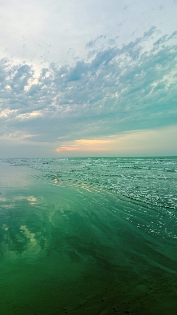 beach and sky
